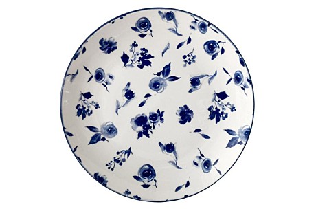 Тарелка десертная 2401-80Р Blue calico 20см