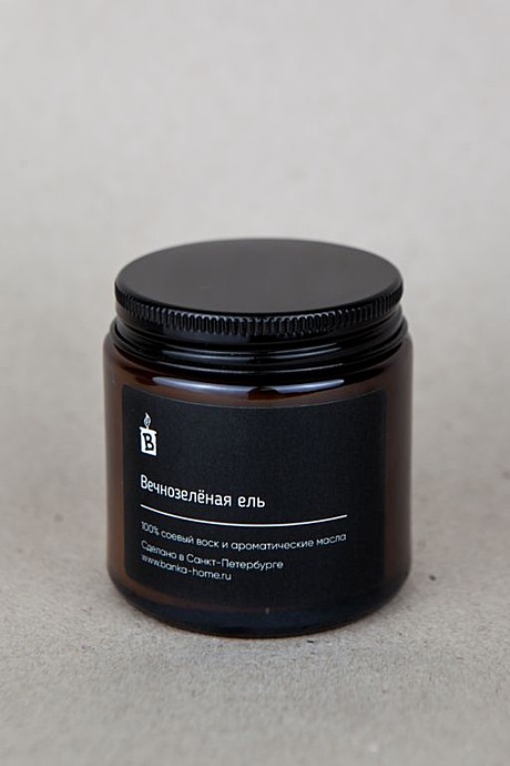 Свеча 120мл ВЕЧНОЗЕЛЁНАЯ ЕЛЬ