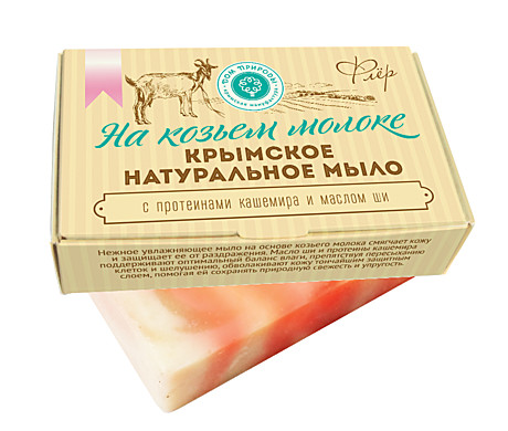 Мыло на козьем молоке MDP Флер, 100гр