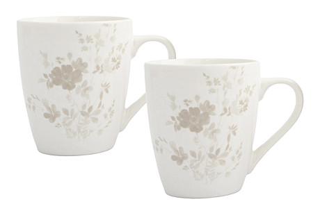 Кружка Цветы и листья ANLAF-MB2810-MUG2, 350мл