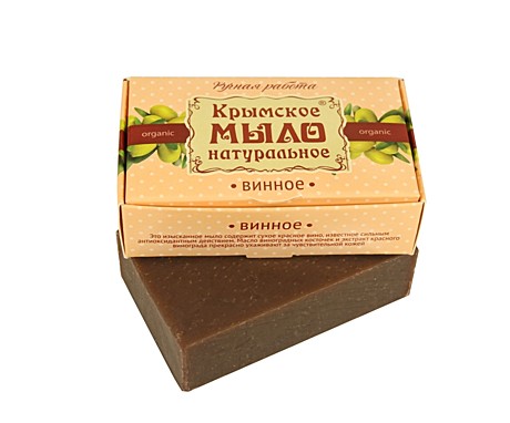 Мыло на оливковом масле MDP Винное, 100гр