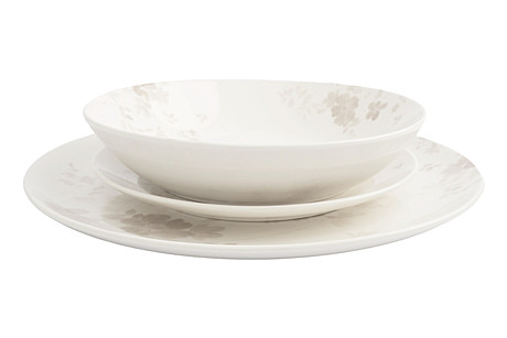 Тарелка суповая Цветы и листья ANLAF-MB2810, 750 мл