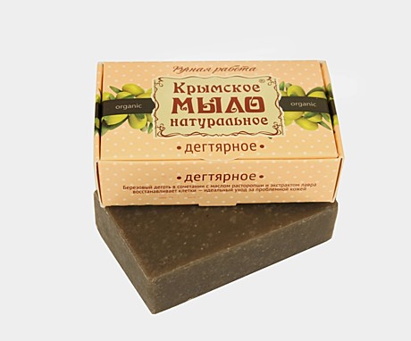 Мыло на оливковом масле MDP Дегтярное, 100гр